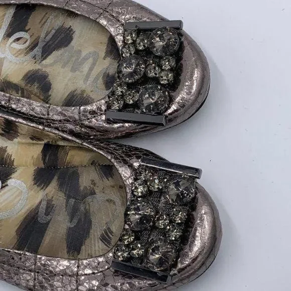 Sam Edelman Silver‎ Flats - Picture 3 of 4